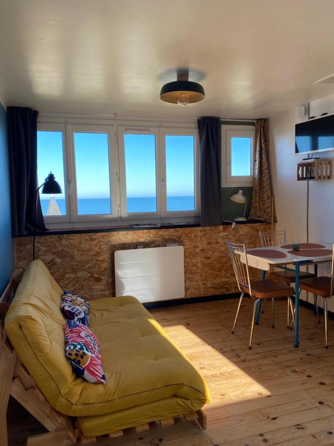 Aster - Apt 2/4 Personnes - Vue Mer Woignarue Extérieur photo